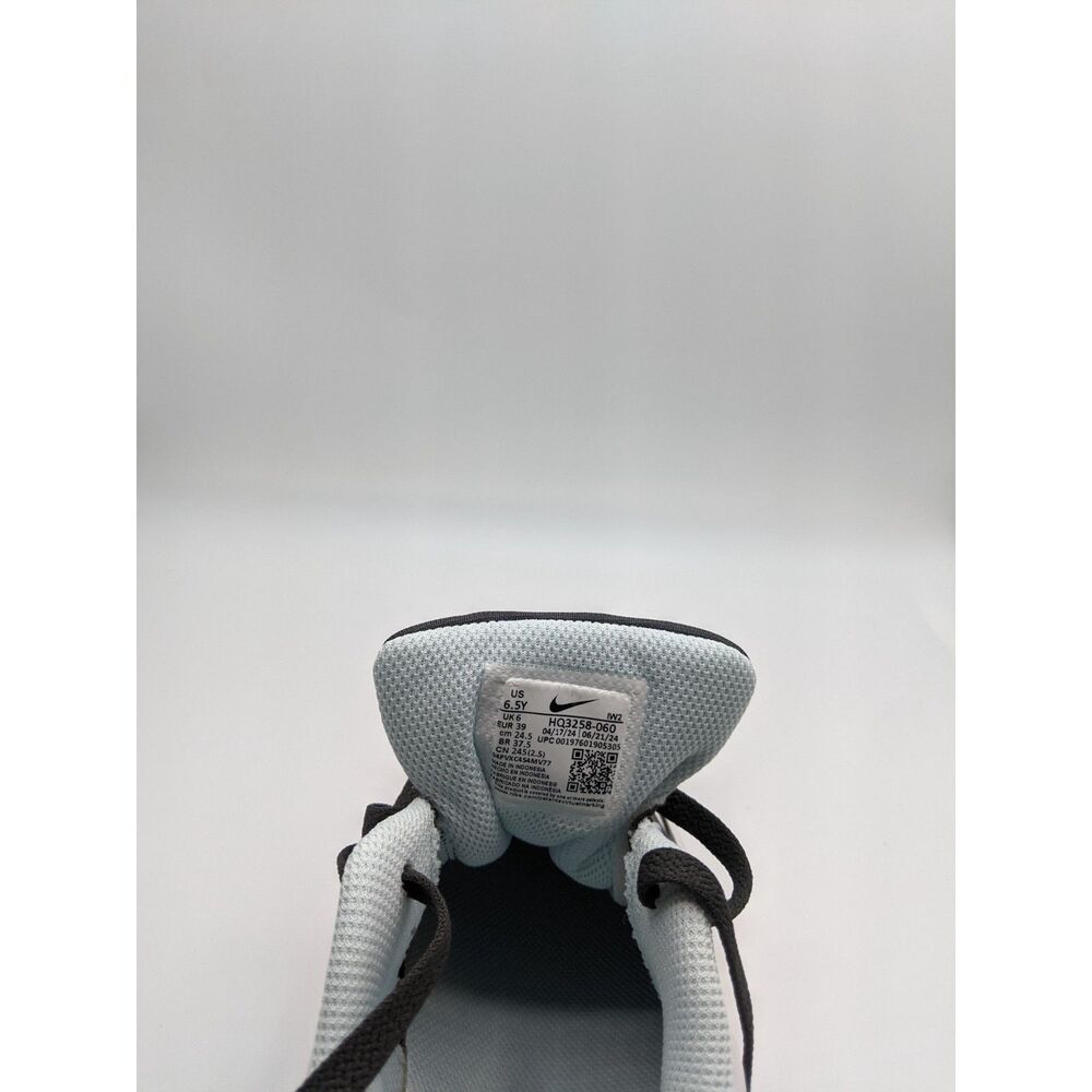 Nike Court Borough Big Kids Shoes, Black Blue White, HQ3258-060, 6.5Y Medium US - Picture 9 of 9